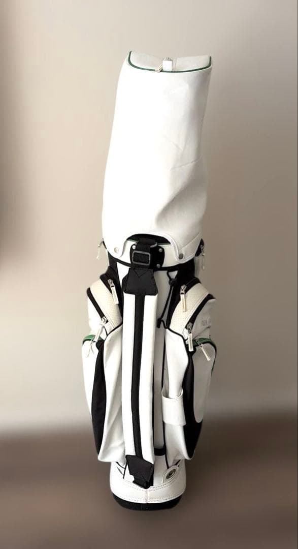 【】 elite grips ゴルフバッグ・キャディバッグ　ホワイト
