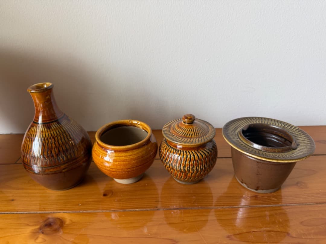 小鹿田焼 陶器の器 5個セット