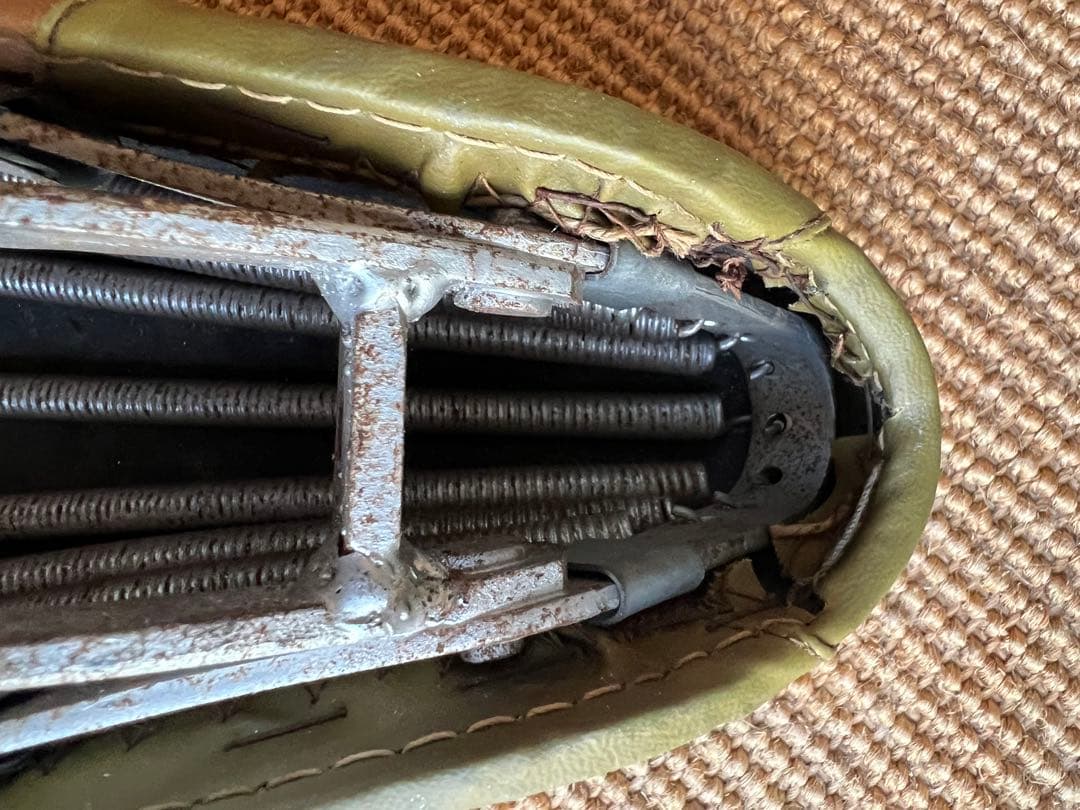 Imperial 60年代 サドル イタリア製 鉄フレーム 使用良品