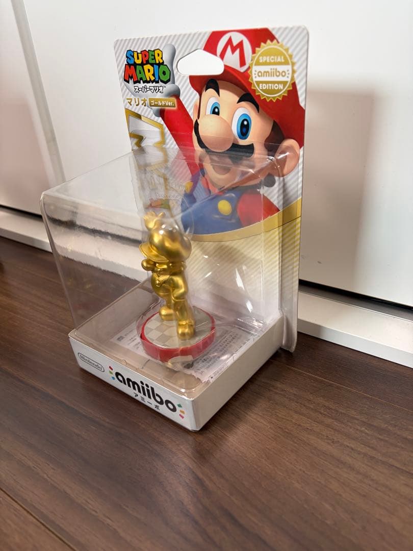 Nintendo amiibo アミーボ ゴールドマリオ