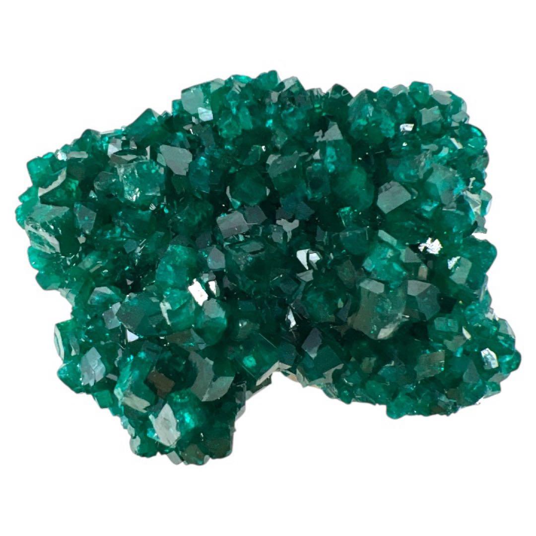 ダイオプテーズクラスター　翠銅鉱 43.5g