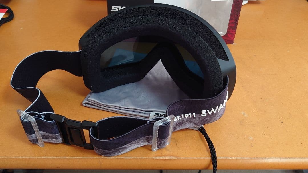 SWANS オレンジミラーレンズ 収納袋＆元箱付き AP200-MDHS【美品】