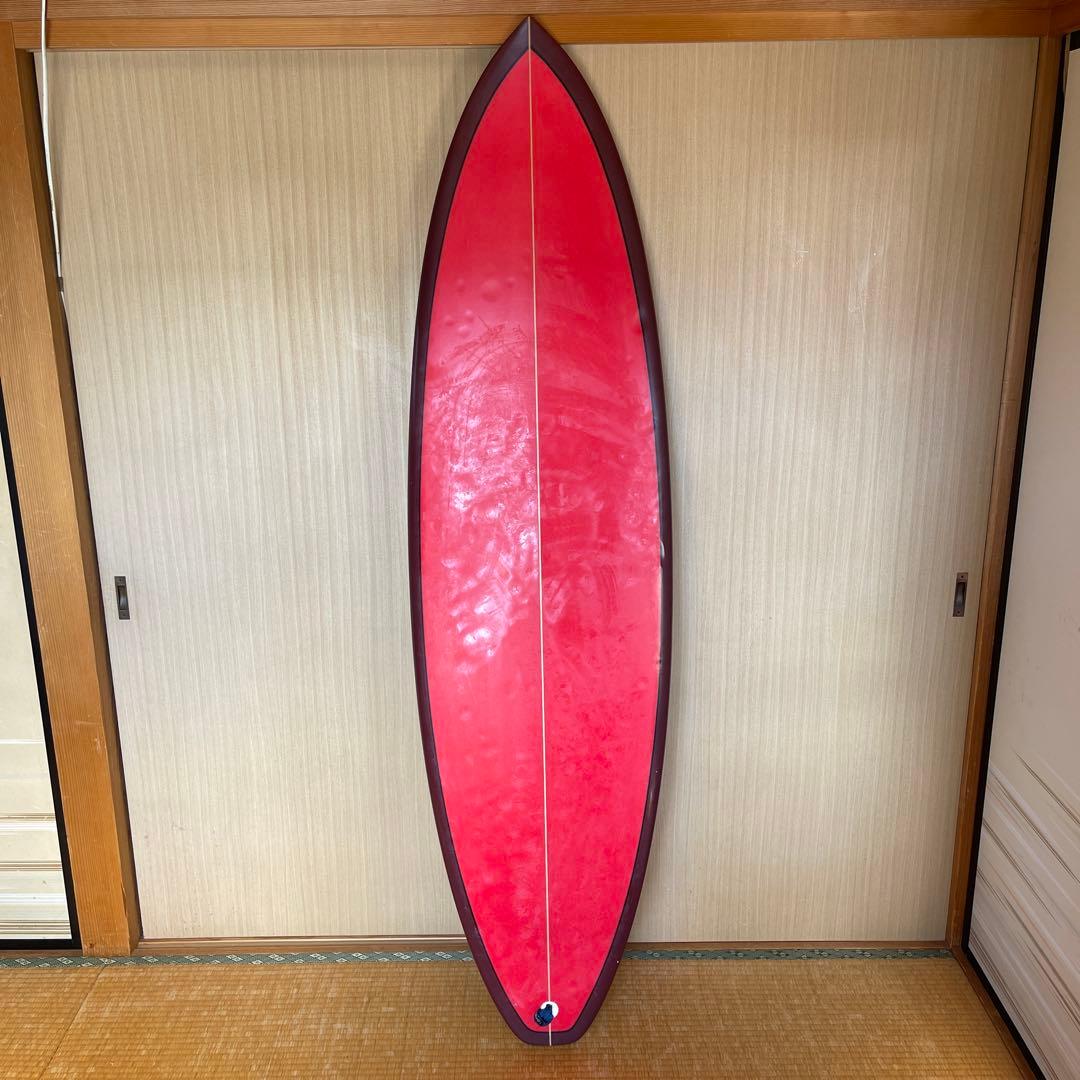 ファンタジーアイランド　6‘0 シングルフィン　フィン付き