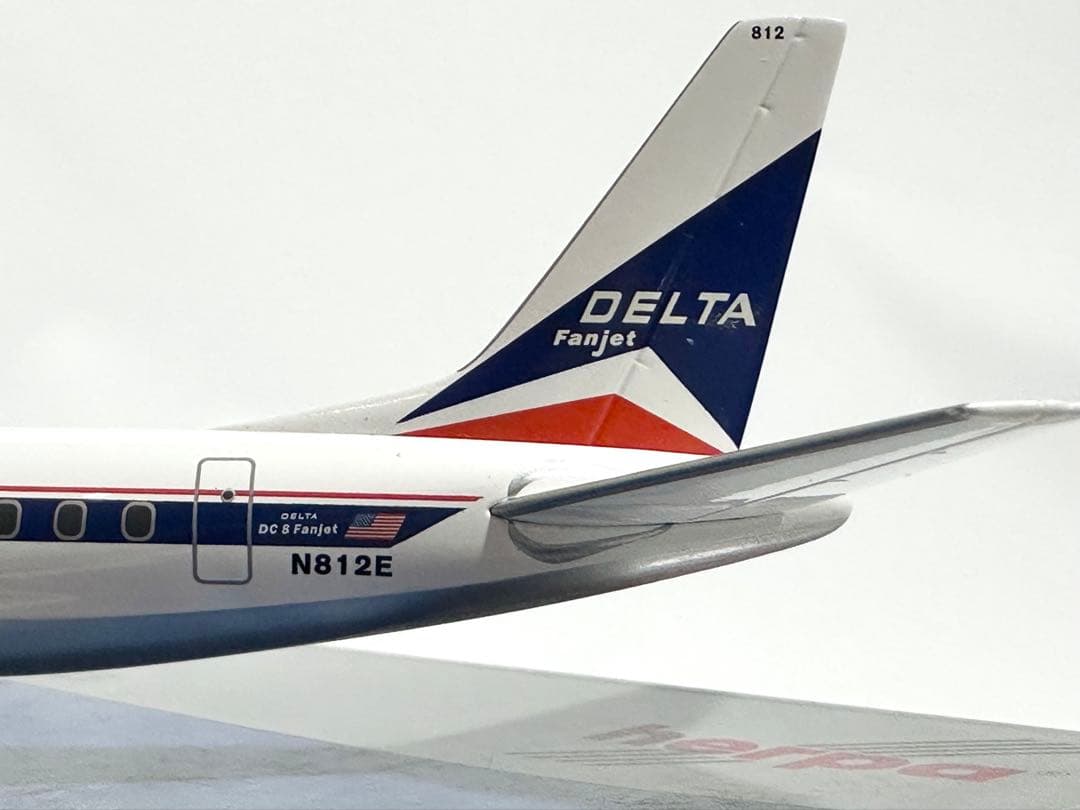 Herpa 1/200 ダグラス DC-8-51 デルタ航空 ダイキャストモデル