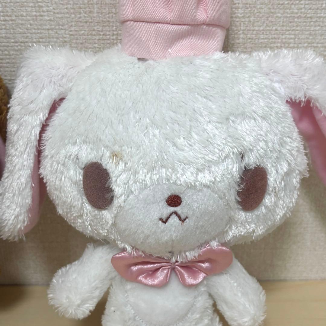シュガーバニーズ ぬいぐるみ しろうさ くろうさ 4点セット