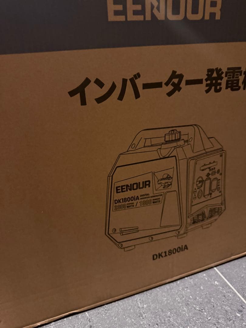 EENOUR インバーター発電機 DK1800iA 定格出力1.8kVA