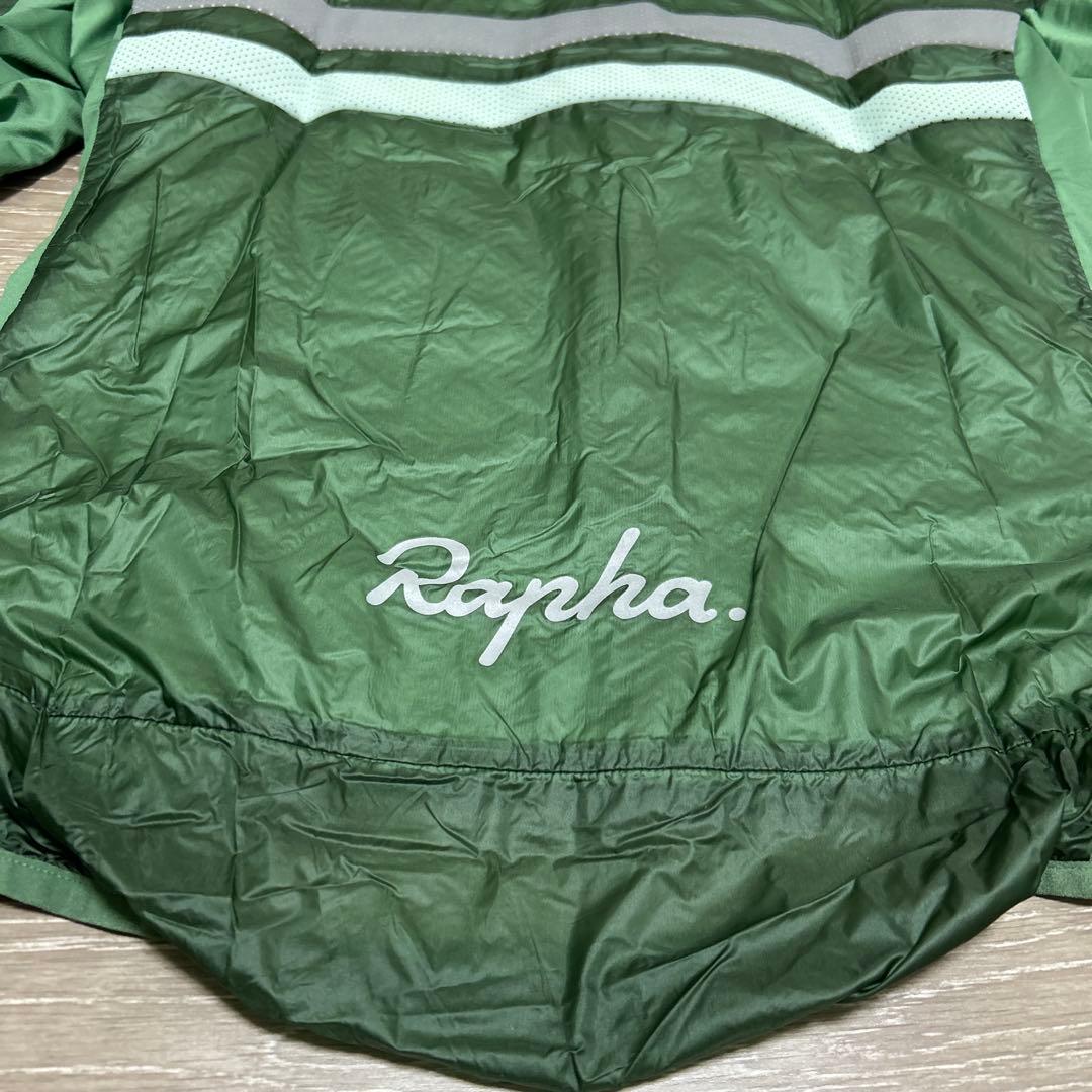 メルカリ市限定値下【未使用品】Rapha ウィンドブレーカー グリーン