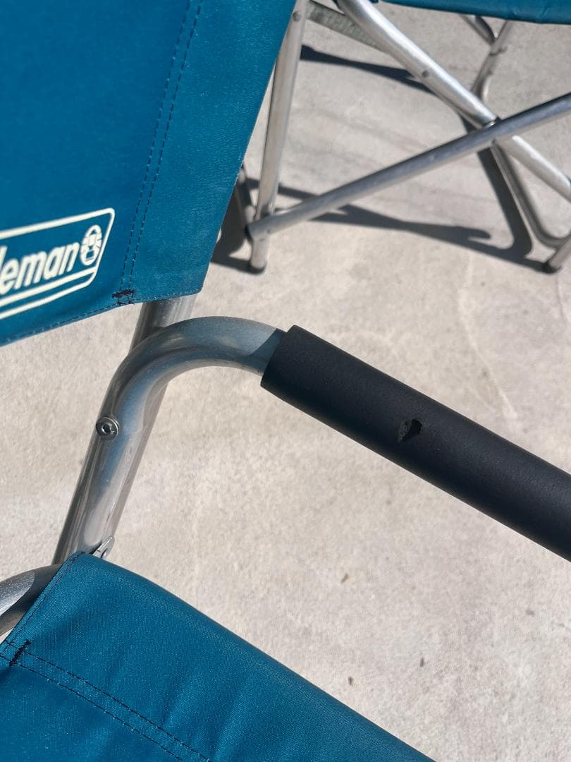 【レア】USA製Coleman（コールマン）キャプテンチェア2 CJ25 4脚
