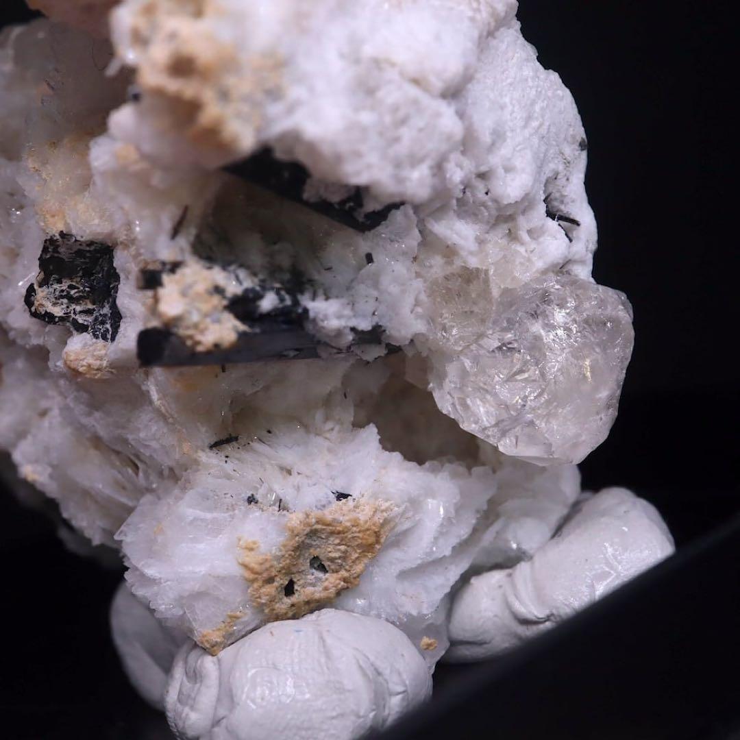 トパーズ トルマリン クリーブランダイト 黄玉 179.8g TZ266原石鉱物