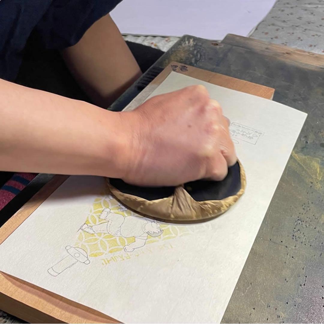 映画ドラえもん　のび太の宇宙小戦争　2021 公開記念　浮世絵　木版画