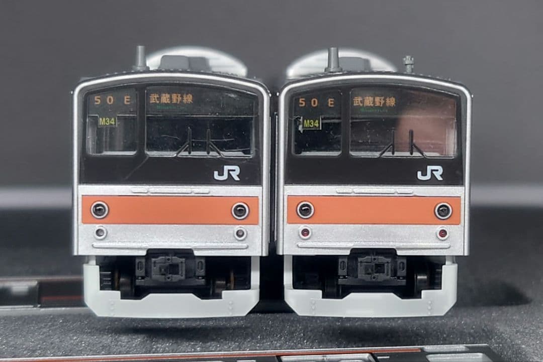 KATO　205系5000番台　武蔵野線(サハ205ドア大窓)8両セット