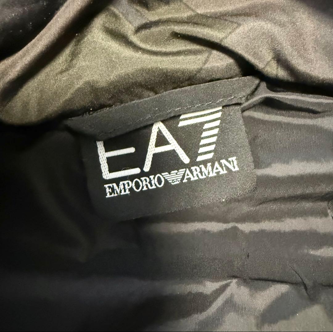 美品 ARMANIメンズ EA7 メンズテニスジャケット 中綿入りジャケット