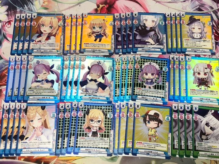 REバース　 ホロライブ　BP ホイル　パートナー3コン R+ C+ 4コン