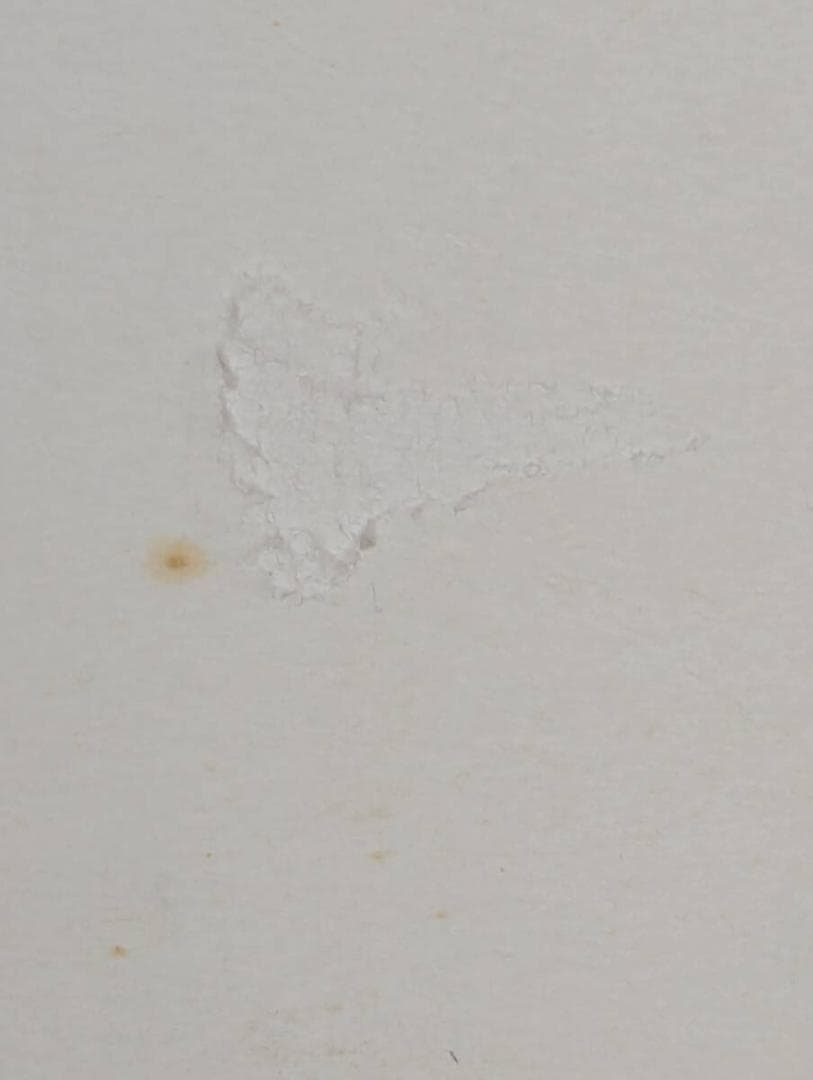 【真作】版画　リトグラフ　パリの街角と教会　ヨーロッパ風景版画　Y42