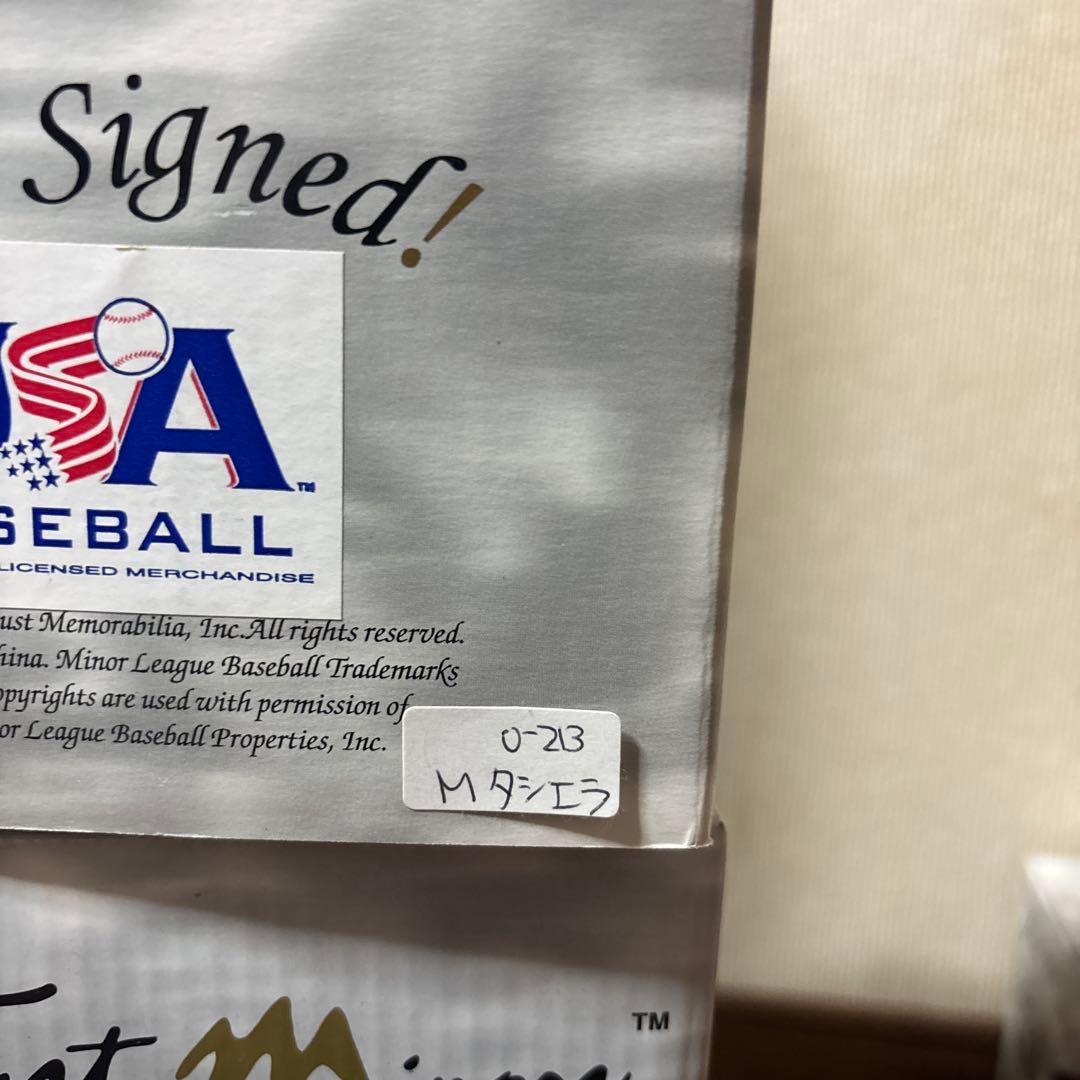 MLB ミニヘルメット サイン入り Just Minors 6個セット