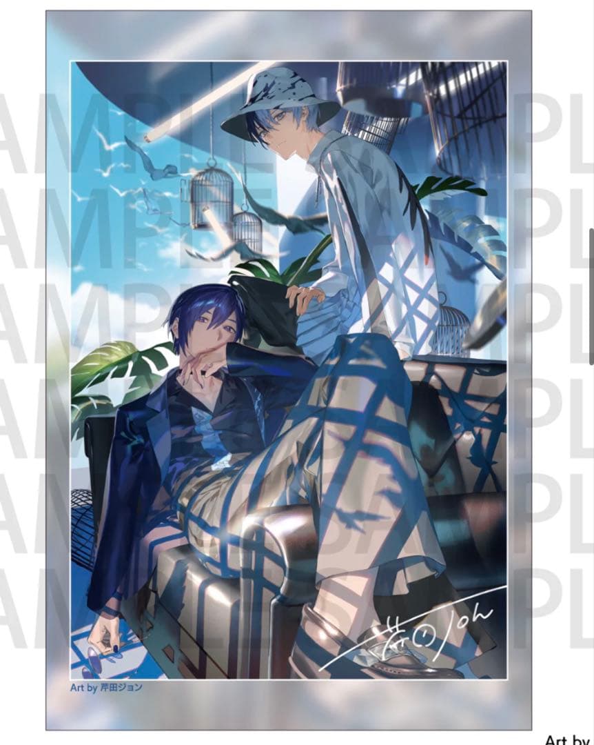 プロセカ 青柳冬弥 KAITO アクリルパネル クリエイターズフェスタ 2024