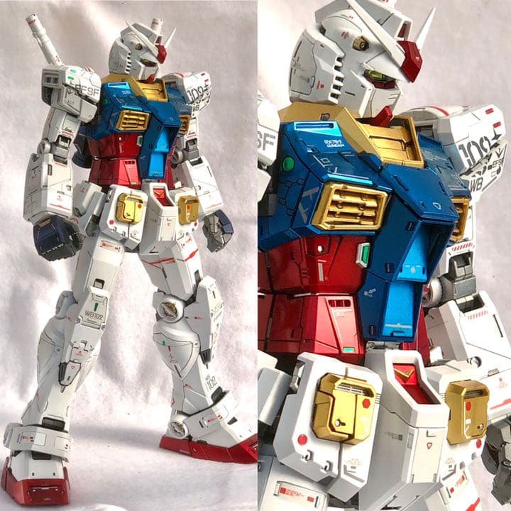 Killer PGU  RX-78-2ガンダム 全塗装完成品
