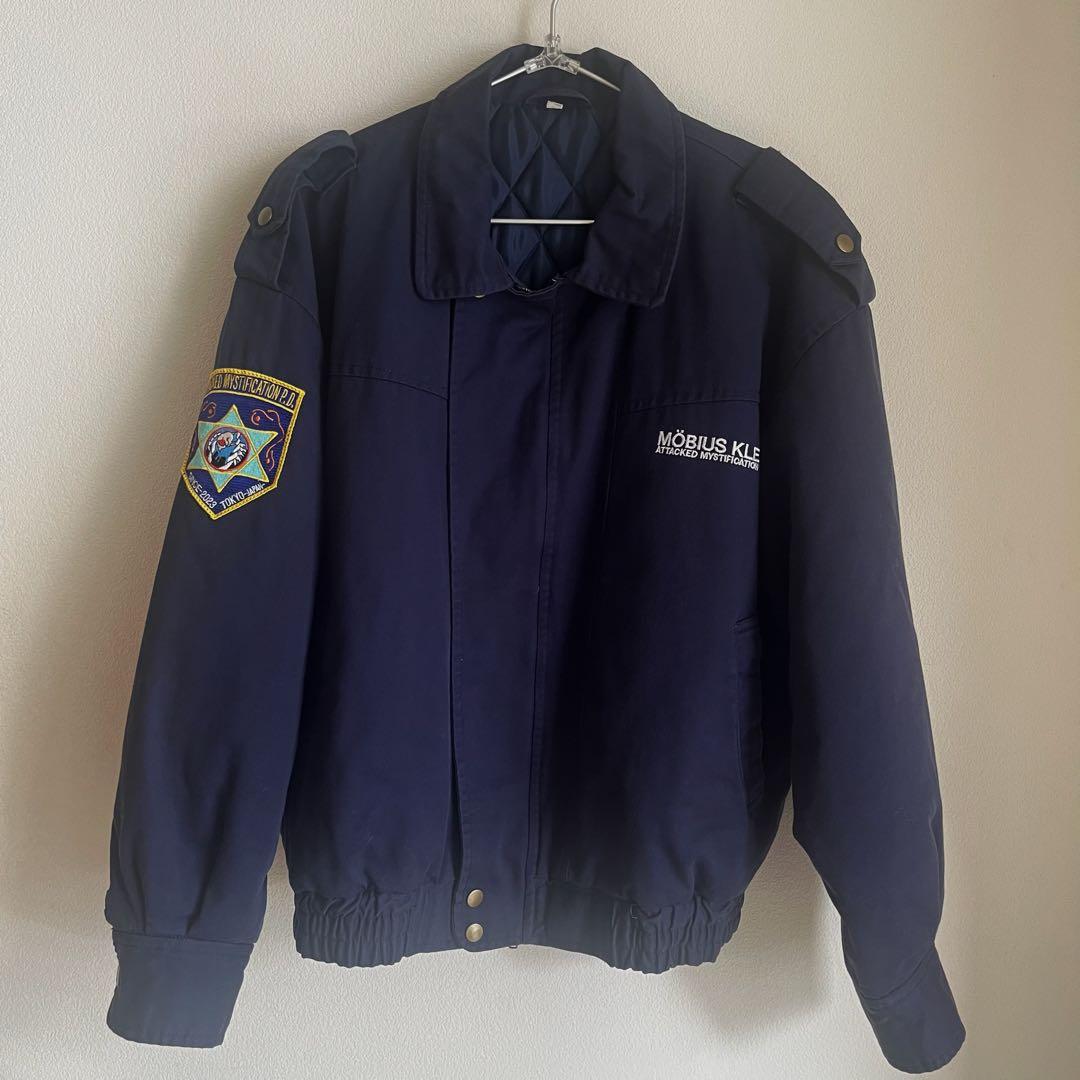 ほぼ未使用　レア‼️値下げ中サイレントメビウス　アニメ　刺繍中綿ジャケット麻宮騎亜