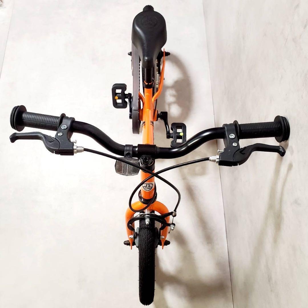 【極美品】STRIDER 14X サンシャインオレンジ キッズバイク 14インチ