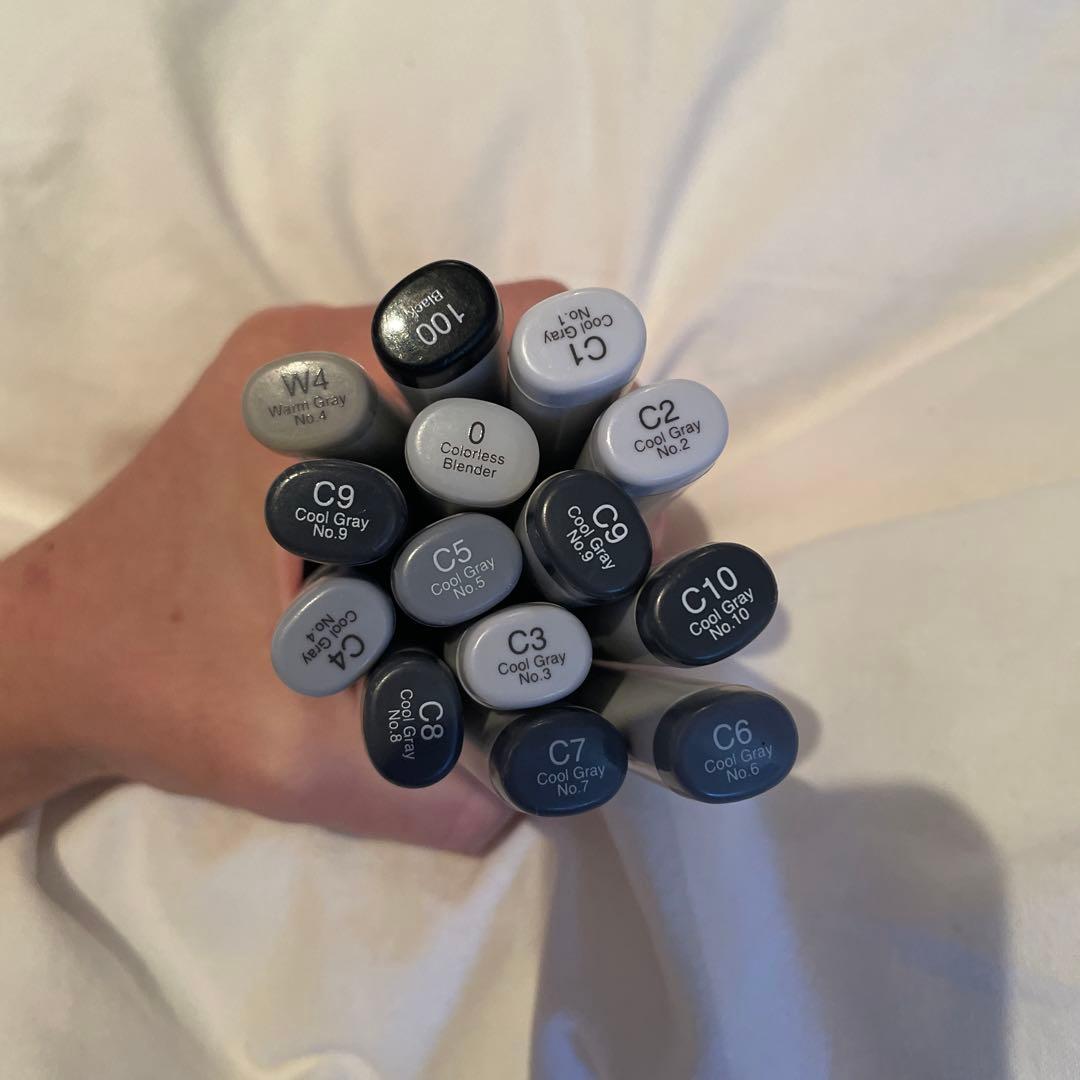 Copic コピック マンガ 画材 まとめ売り マーカー 51本 + 補充2本