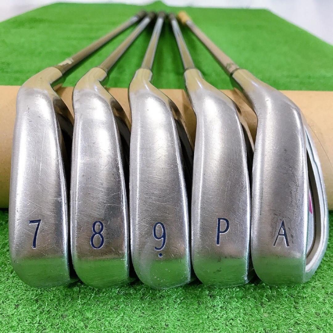 チ93★ゼクシオナイン XXIO9代目 5本レディースアイアンセットMP900L