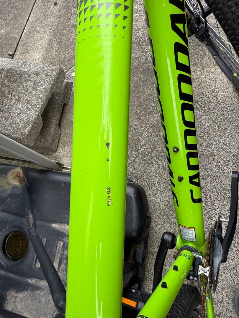 交渉中 Cannondale ライムグリーン 自転車
