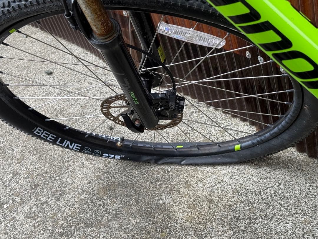 交渉中 Cannondale ライムグリーン 自転車