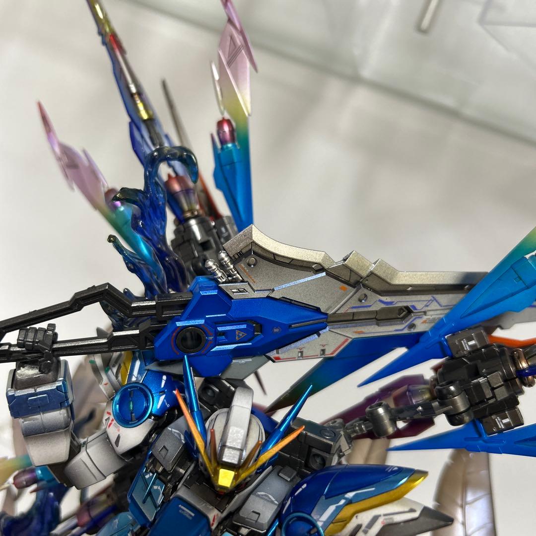 ガンプラ　塗装済み完成品　ウィングガンダムゼロ ew グラデーション塗装