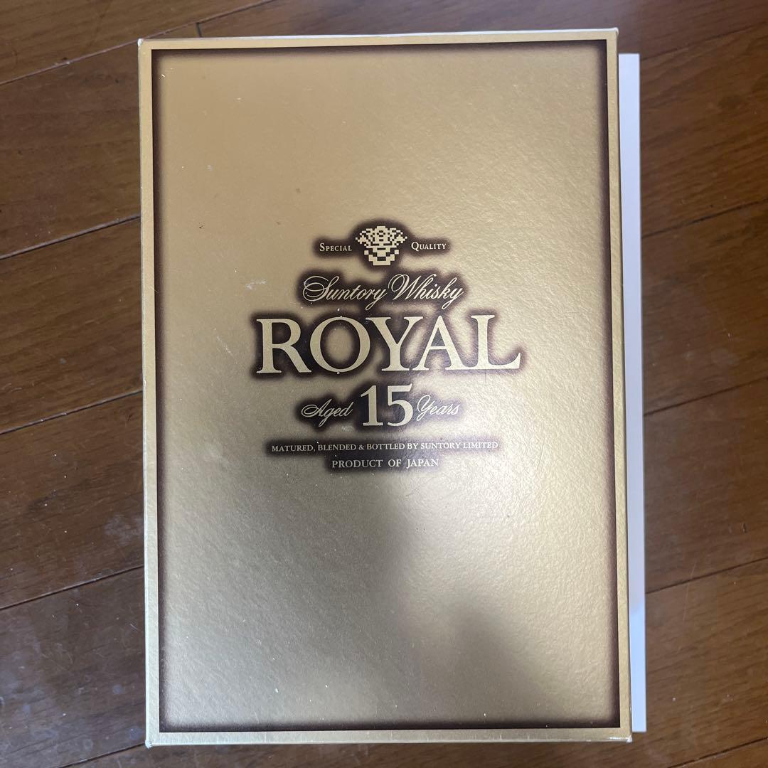 サントリーウィスキー　ローヤル15年750ml 43% 1960年