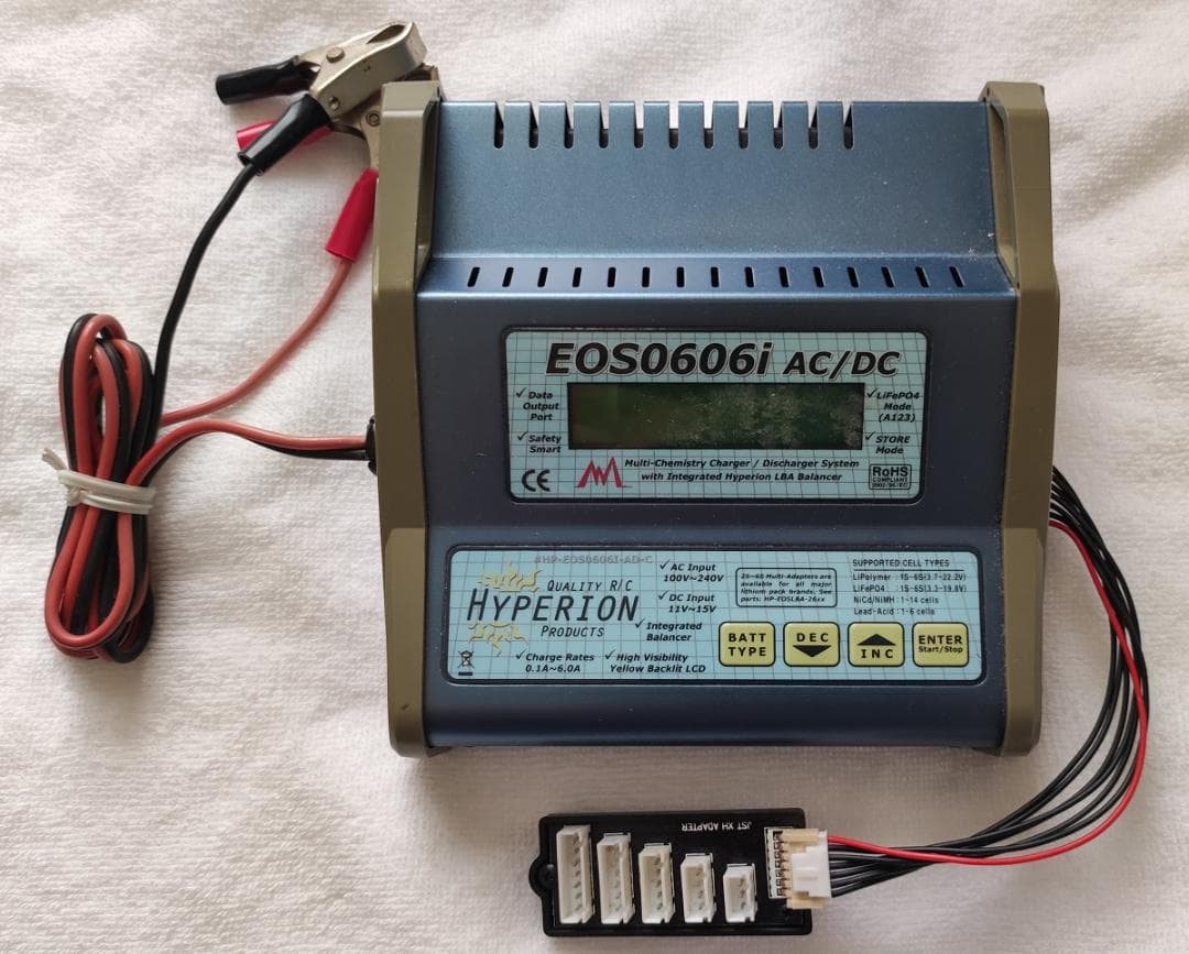 ハイペリオン 充電器 HYPERION 充電機 EOS 0606i AC/DC