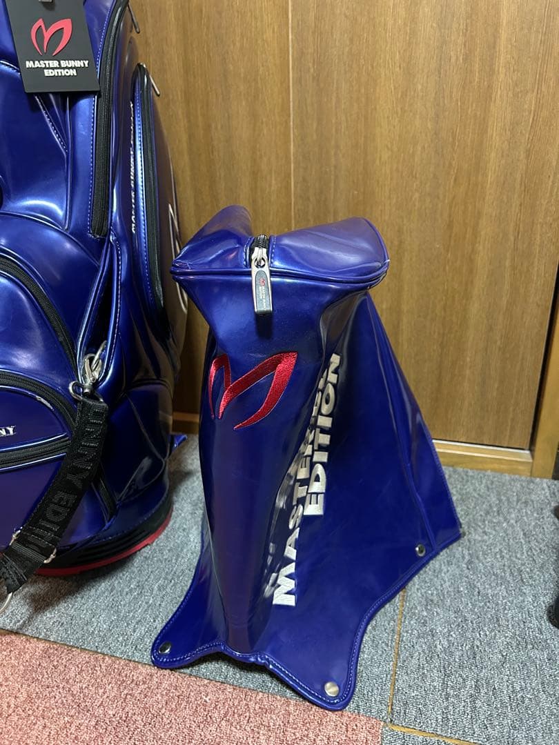 マスターバニーエディション ゴルフバッグ 青