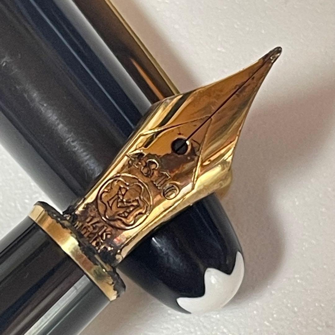 【実用品】モンブラン マイスターシュテュック 146 万年筆 14K 洗浄済み