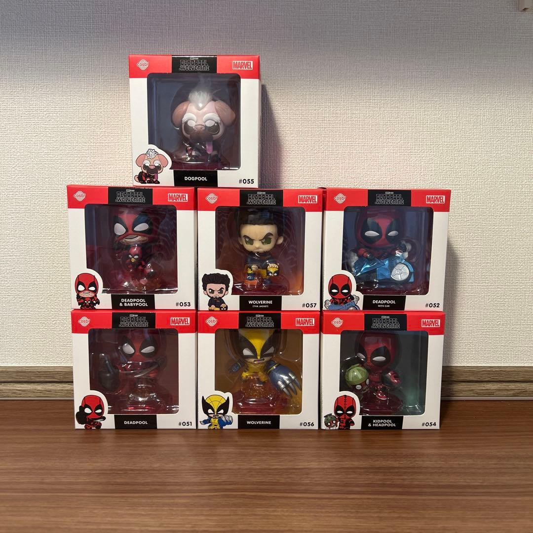 コスビ デッドプール&ウルヴァリン ホットトイズ コンプリート