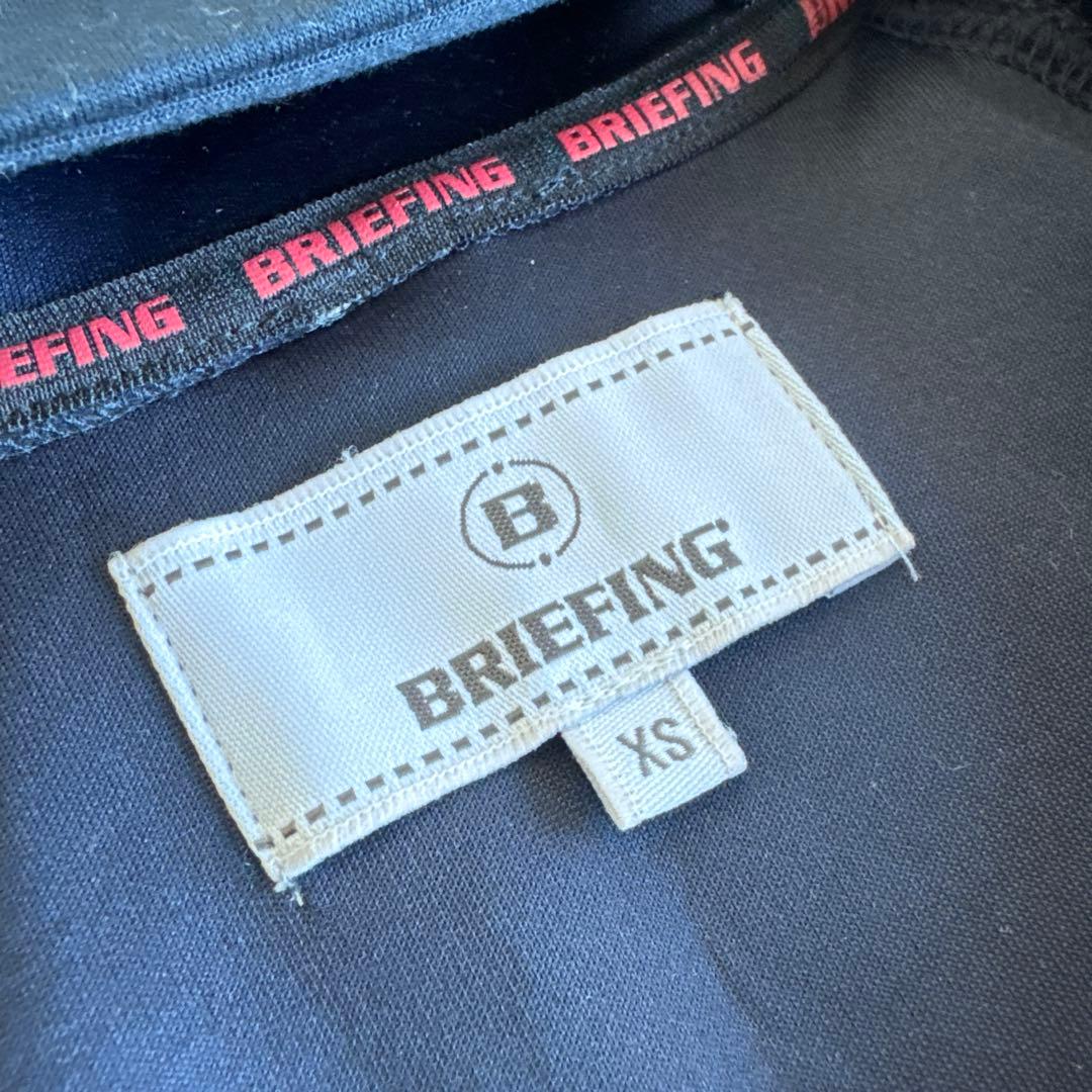 BRIEFING フード付きジャケット XS ネイビー