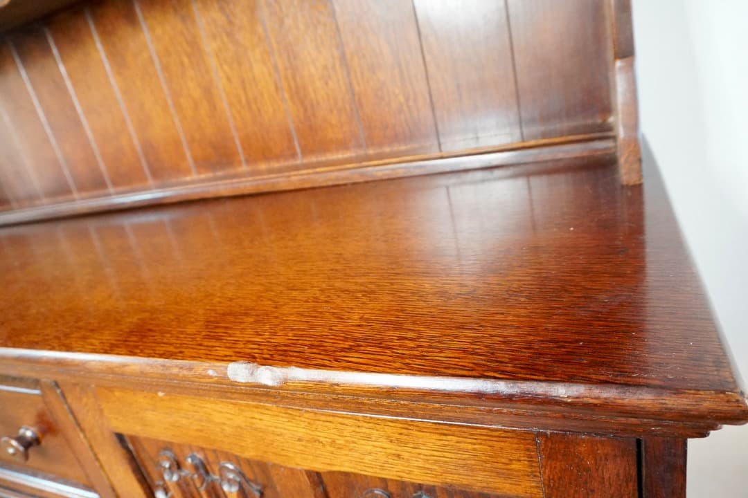 ド*ん様 イギリス アンティーク カップボード 1940年代