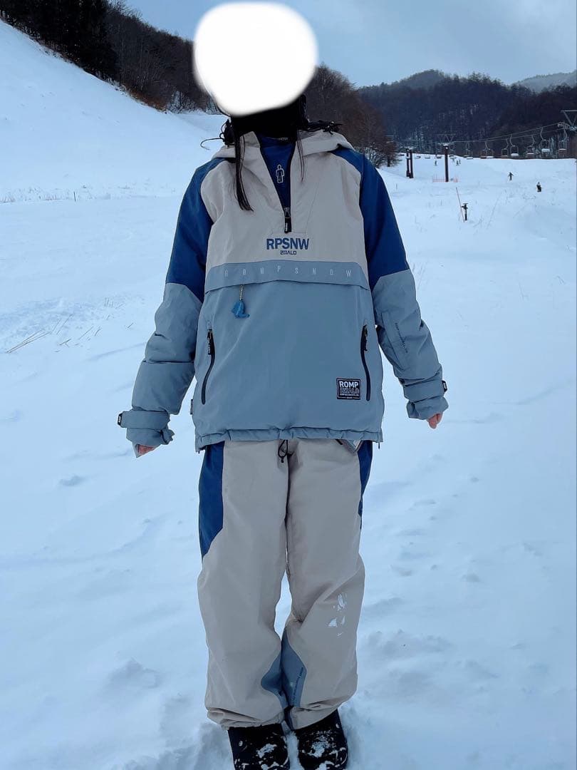 ROMP ロンプ スノーボードウェア 上下セット Mサイズ