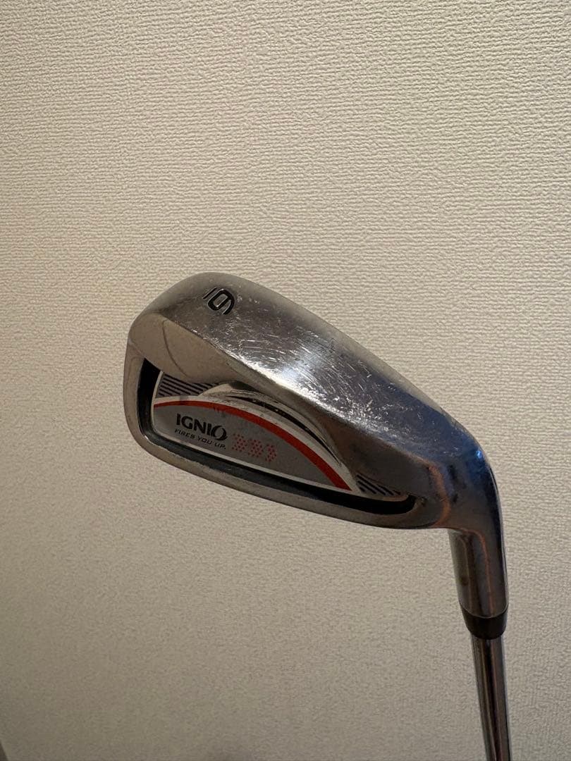 ゴルフクラブ5本セット+スタンド式ゴルフバッグ