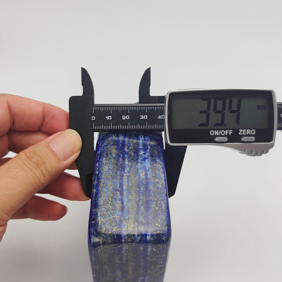 13.青金観音菩薩　伝統工芸蒔絵　風水　開運画　ラピスラズリ　原石　観音様　磨石