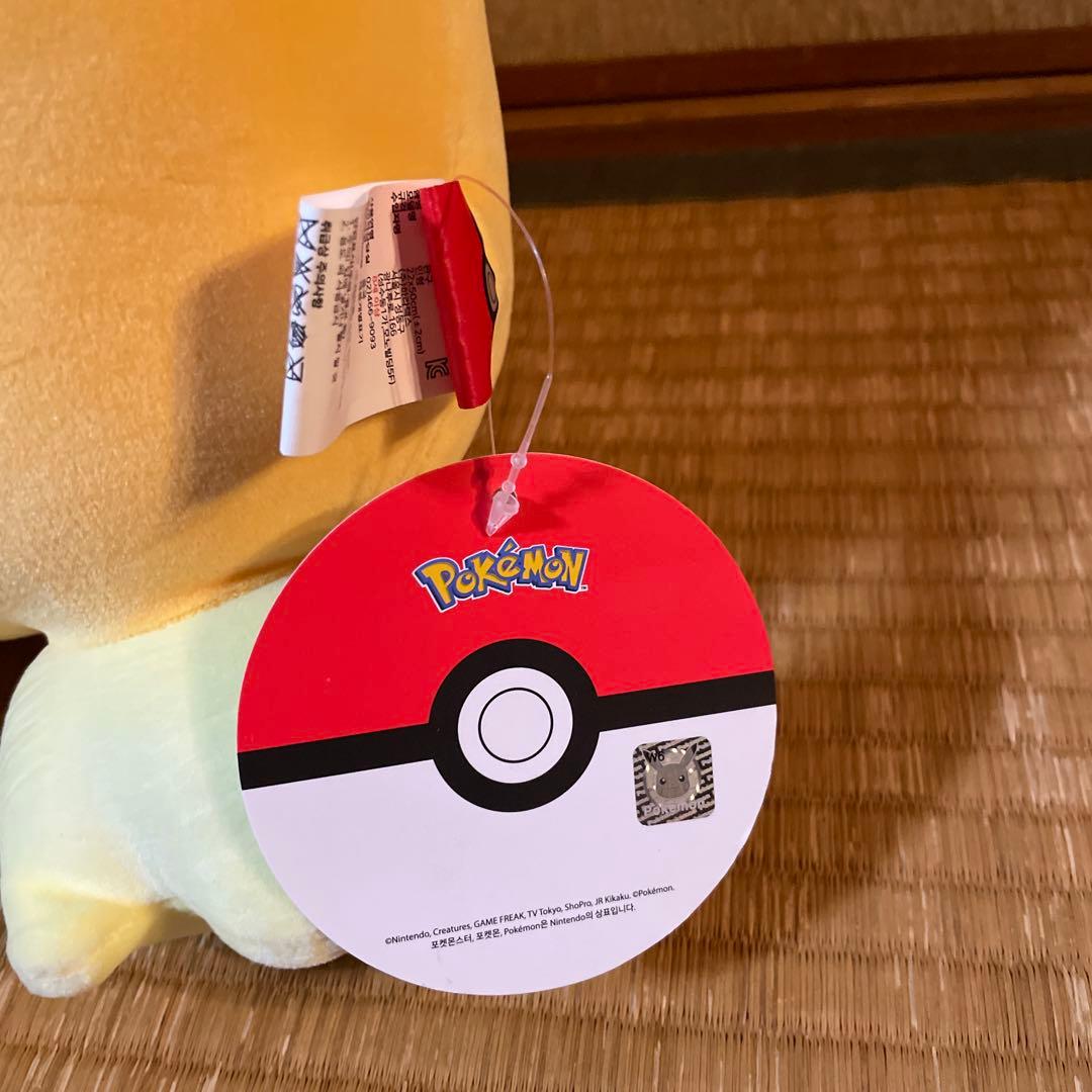 海外韓国ポケモン公式ぬいぐるみコダックタグ付き
