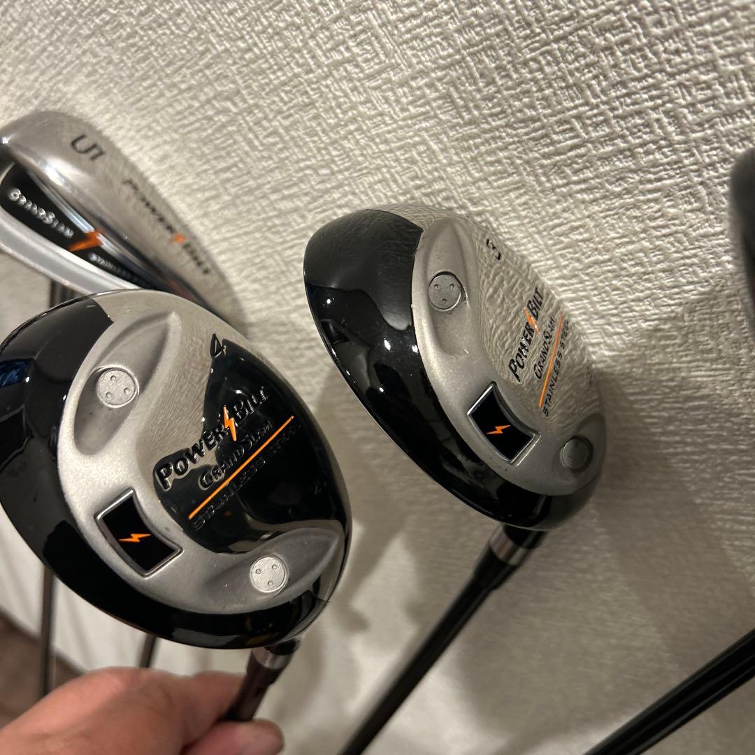 パワービルト　メンズS 13本　右利き　ゴルフクラブセット