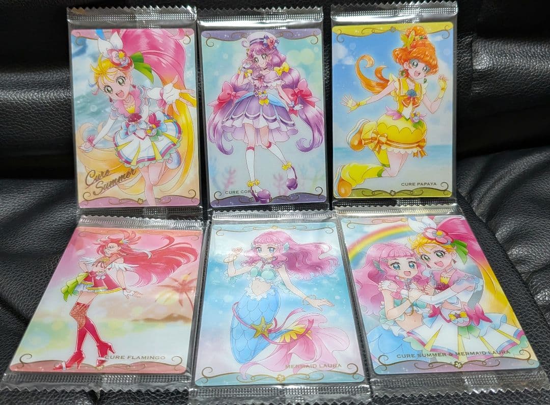 プリキュア　カードウエハース２　セミコンプリートセット