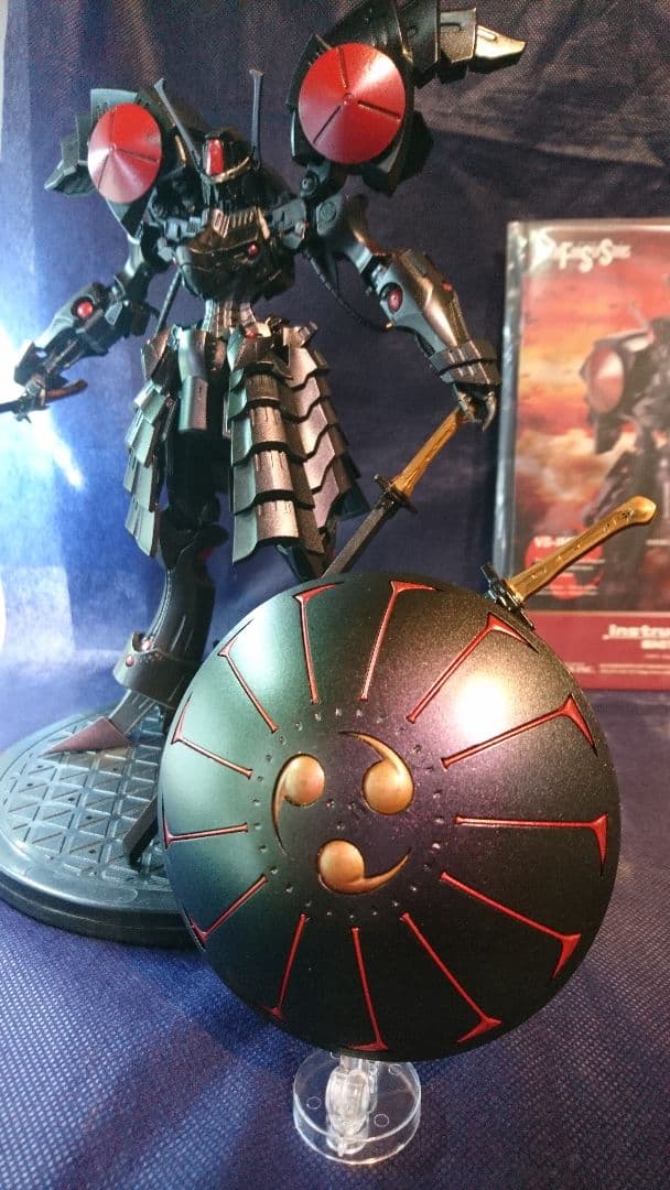 ボークス IMS 1/100 ファイブスター物語 黒騎士 塗装済完成品