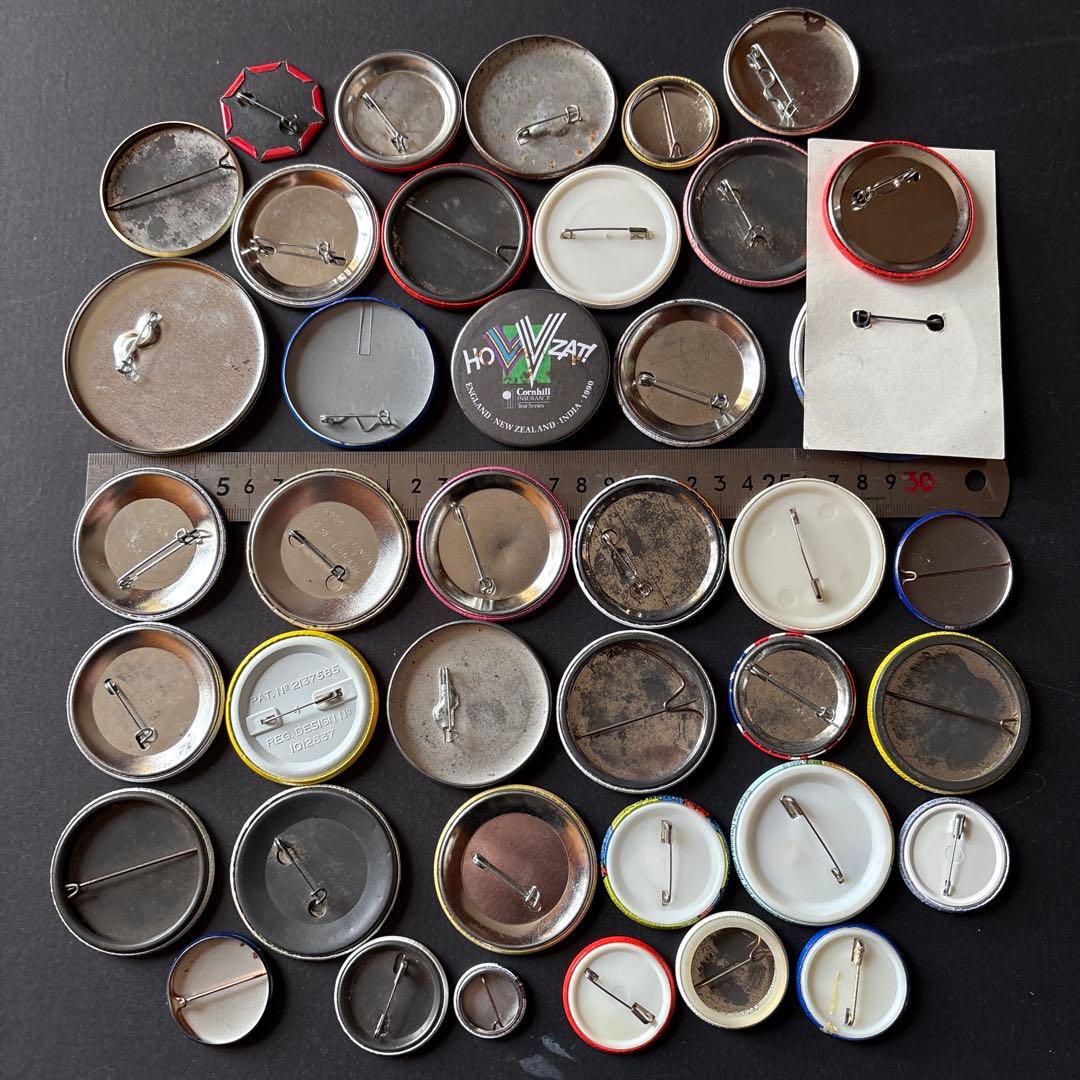 ヴィンテージ缶バッジ300個OVER ／US／UK VINTAGE