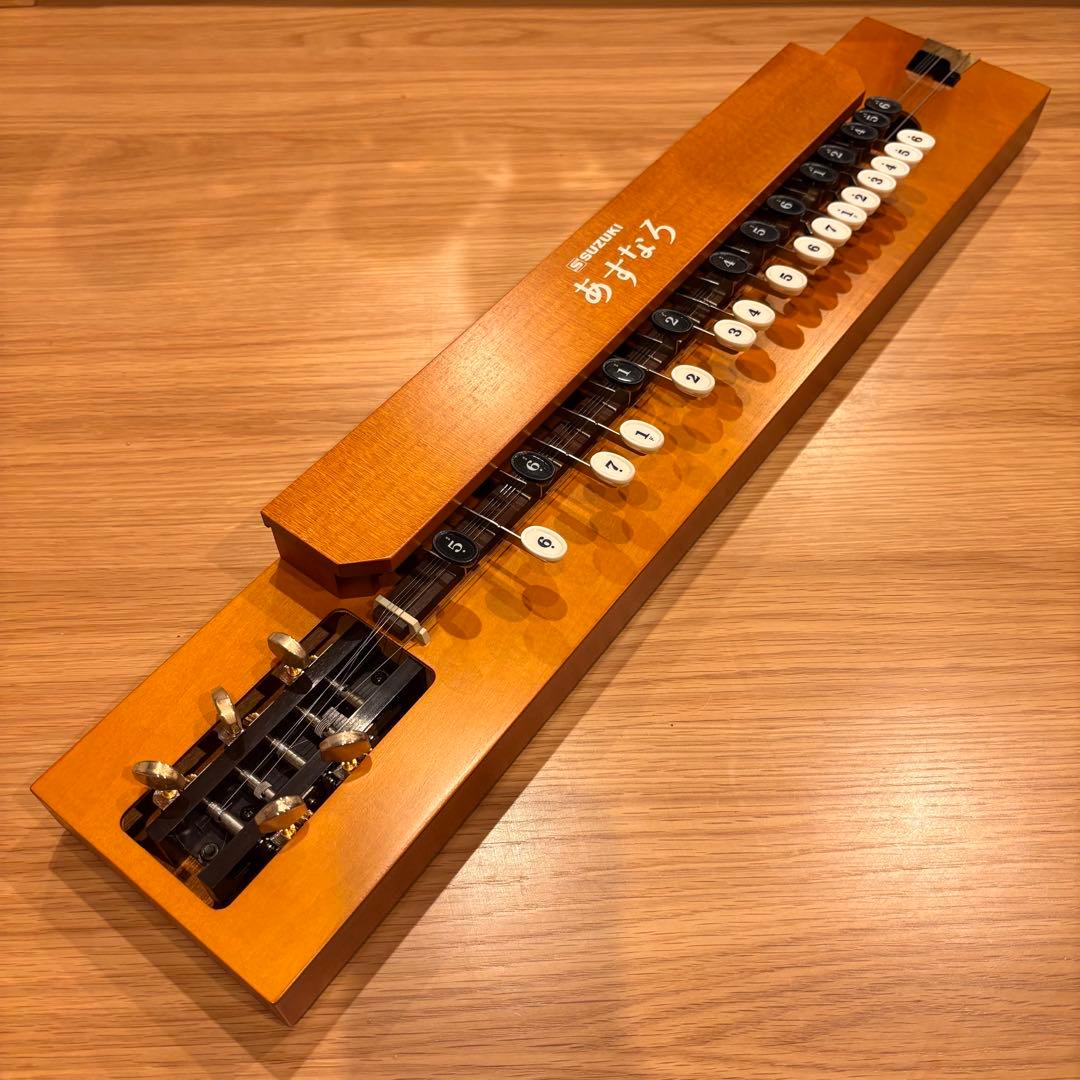 美品　大正琴　SUZUKI あすなろ　教本おまけ付き