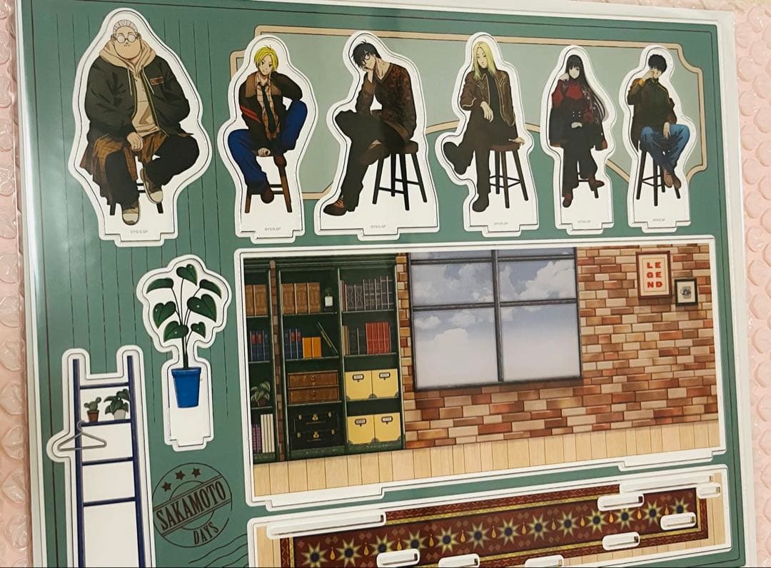 【 SAKAMOTODAYS まるくじ 】 超大吉アクリルジオラマ