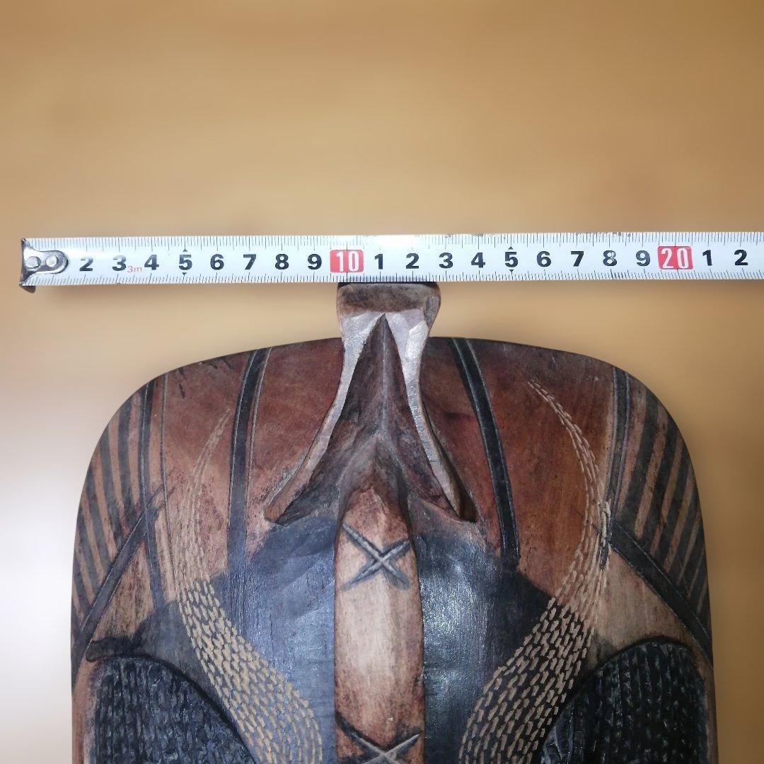 アフリカンマスク ケニア製 木製 大きめ