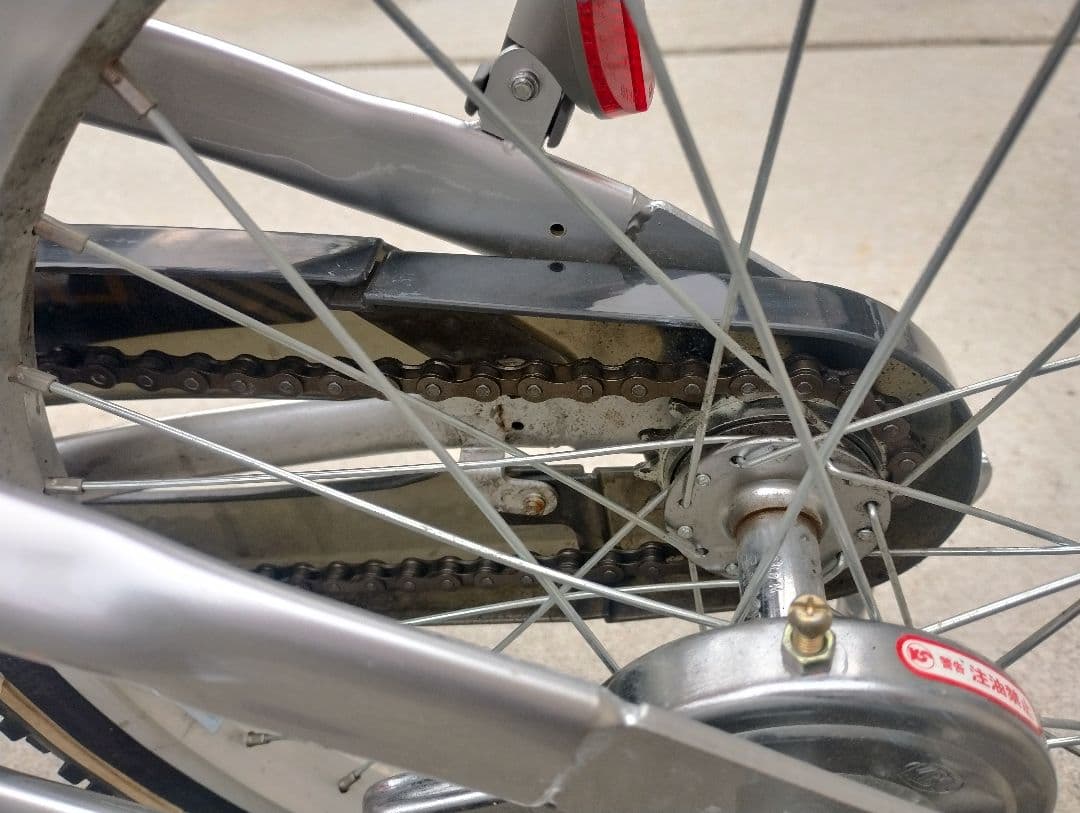 ※ねこ様お取置【お引取】ブリヂストン クロスファイアーキッズ 18インチ 補助輪