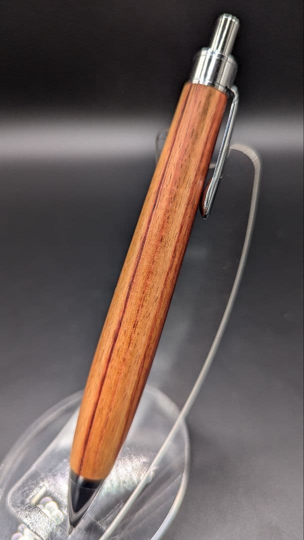 402ペン工房翌檜　チューリップウッド　木軸シャーペン　ボールペン