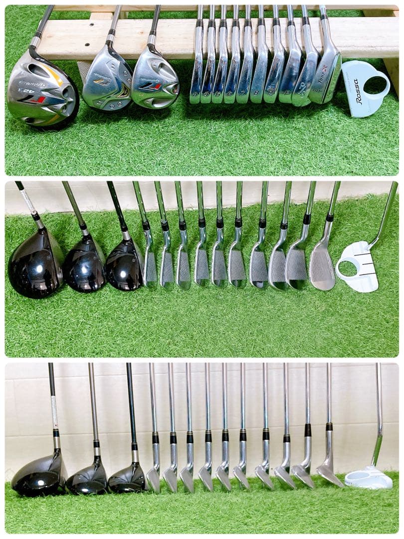 H12 テーラーメイド　初心者オススメ　ゴルフ　クラブセット　メンズ　14本