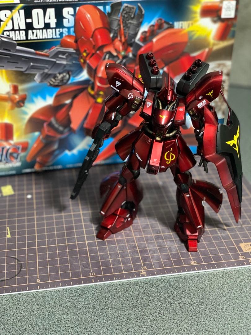 HG MSN-04 サザビー 1/144 キャンディ塗装